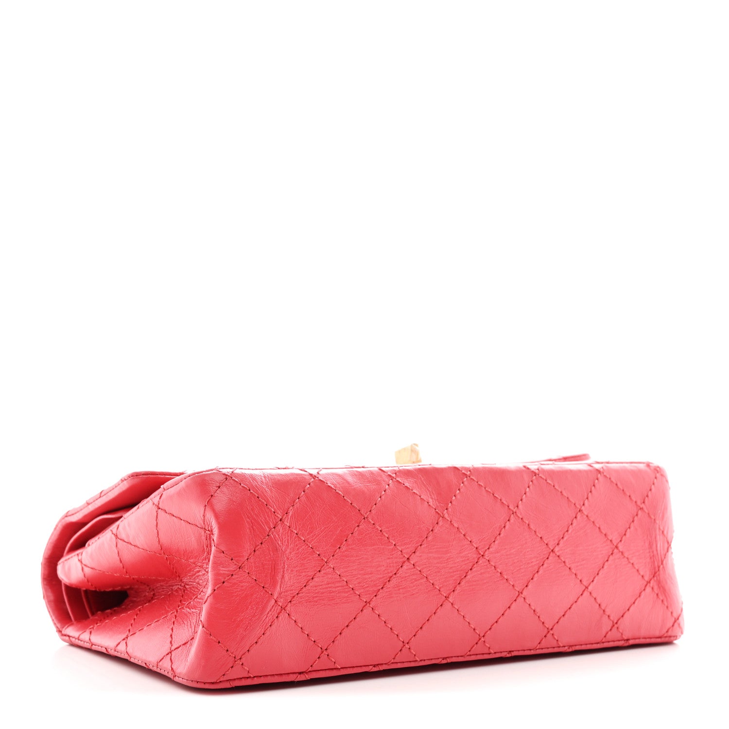 Chanel Aged Calfskin Quilted 2.55 Reissue 225 Flap Red 4 of 10