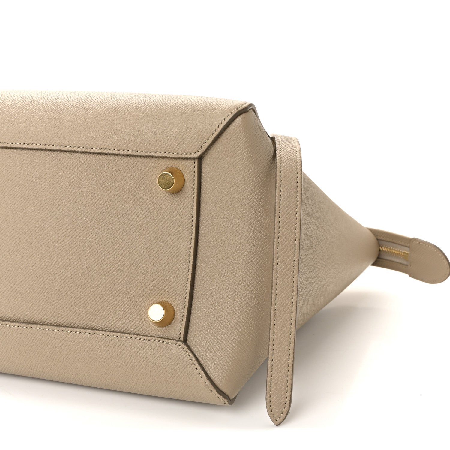 Celine Grained Calfskin Mini Belt Bag Light Taupe 10 of 10