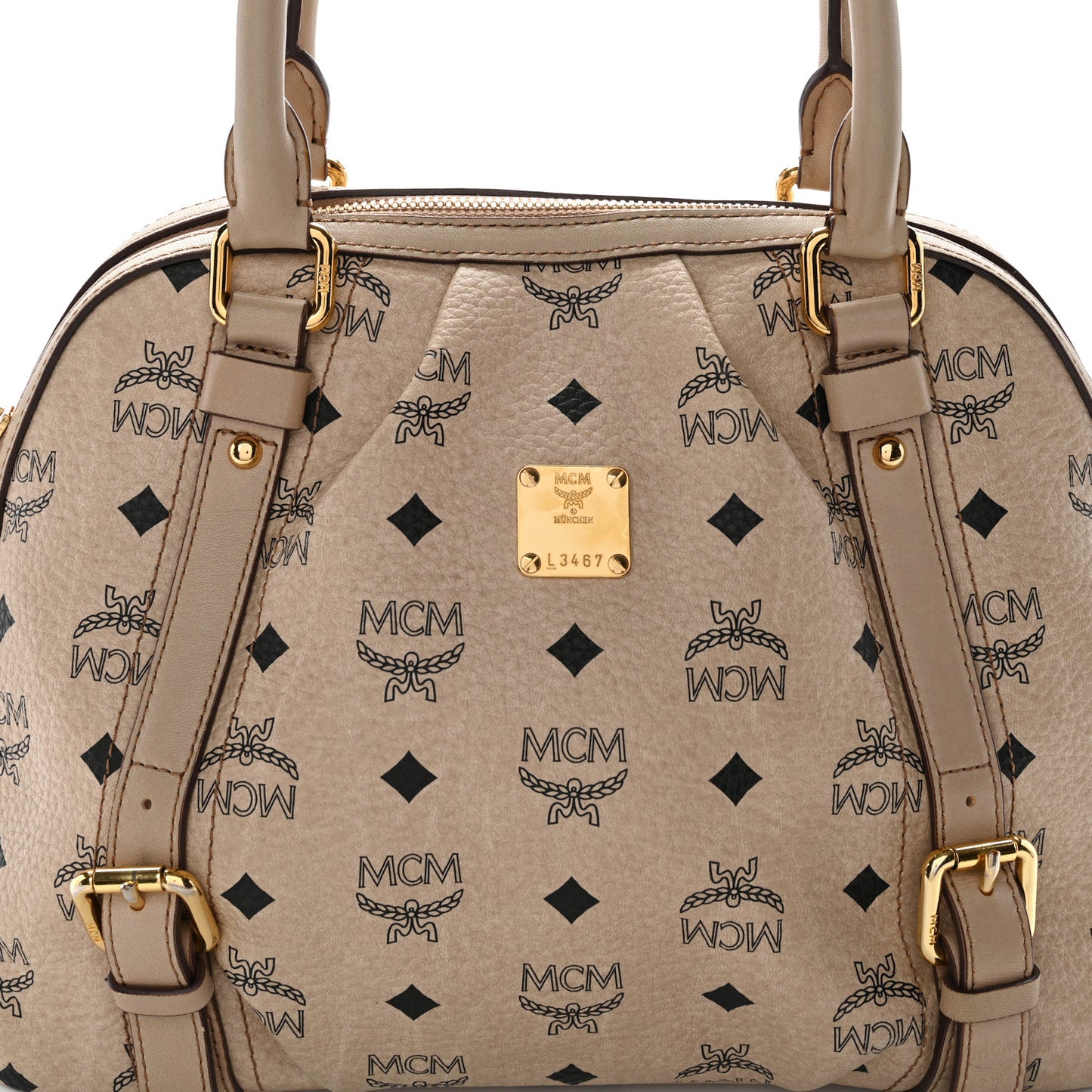 Visetos Boston Bag Beige