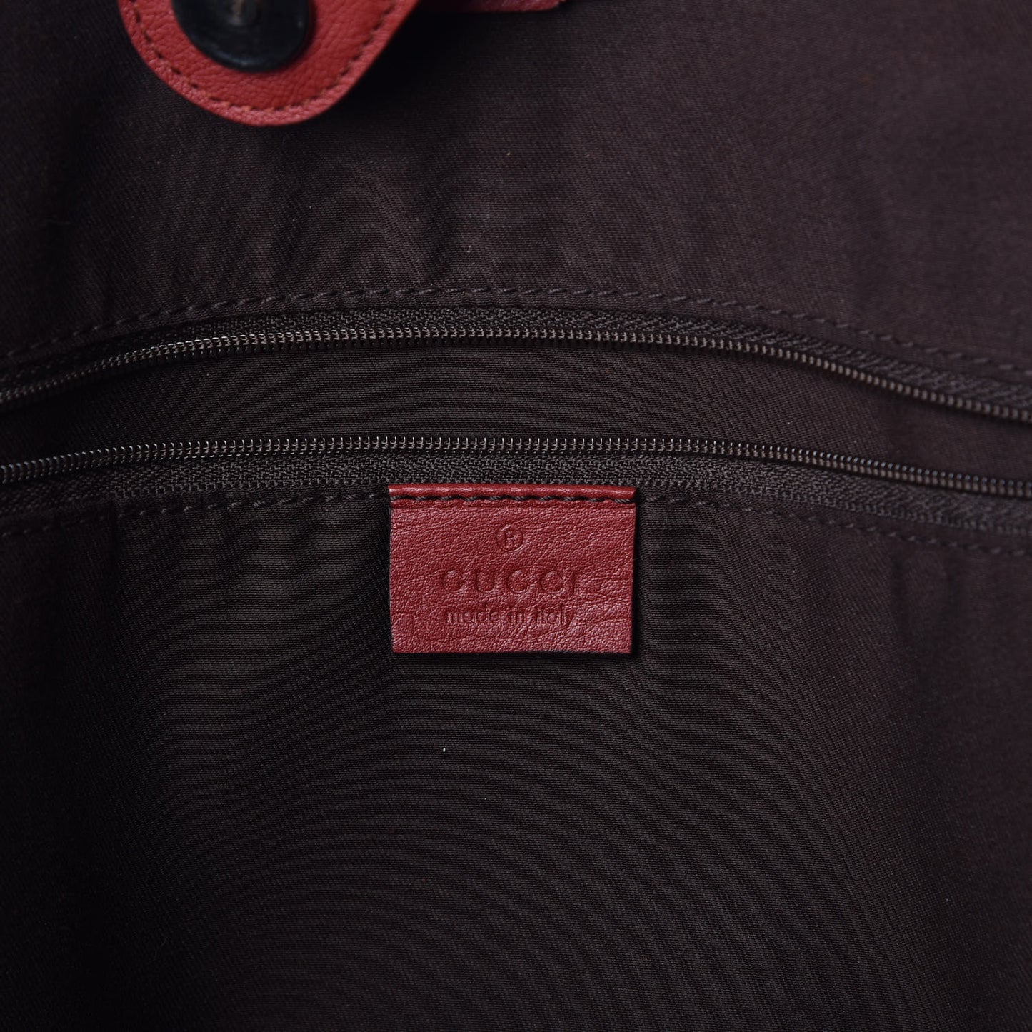 Monogram Large Sukey Tote Dark Red