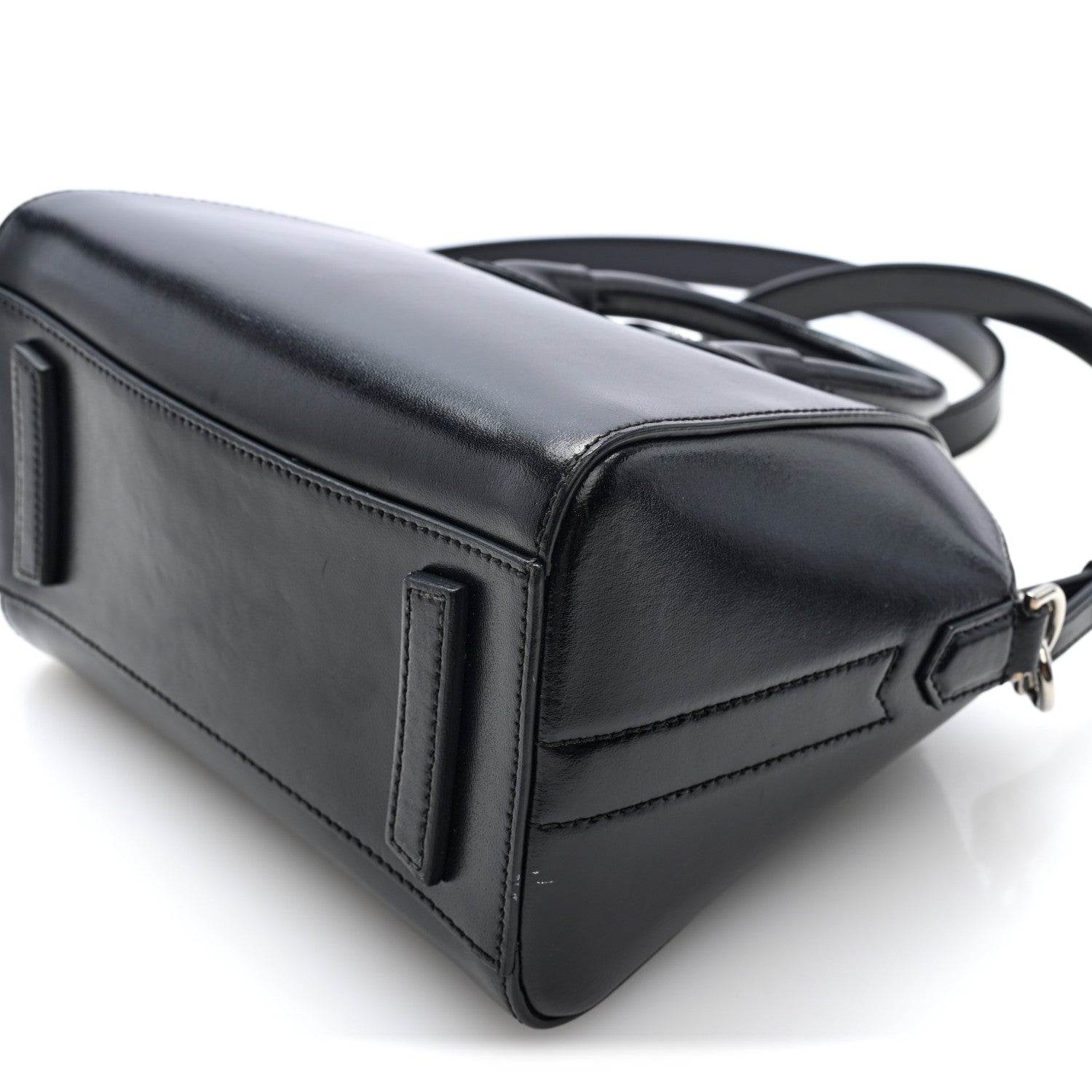 Givenchy Shiny Lord Calfskin Mini Antigona Black 9 of 9