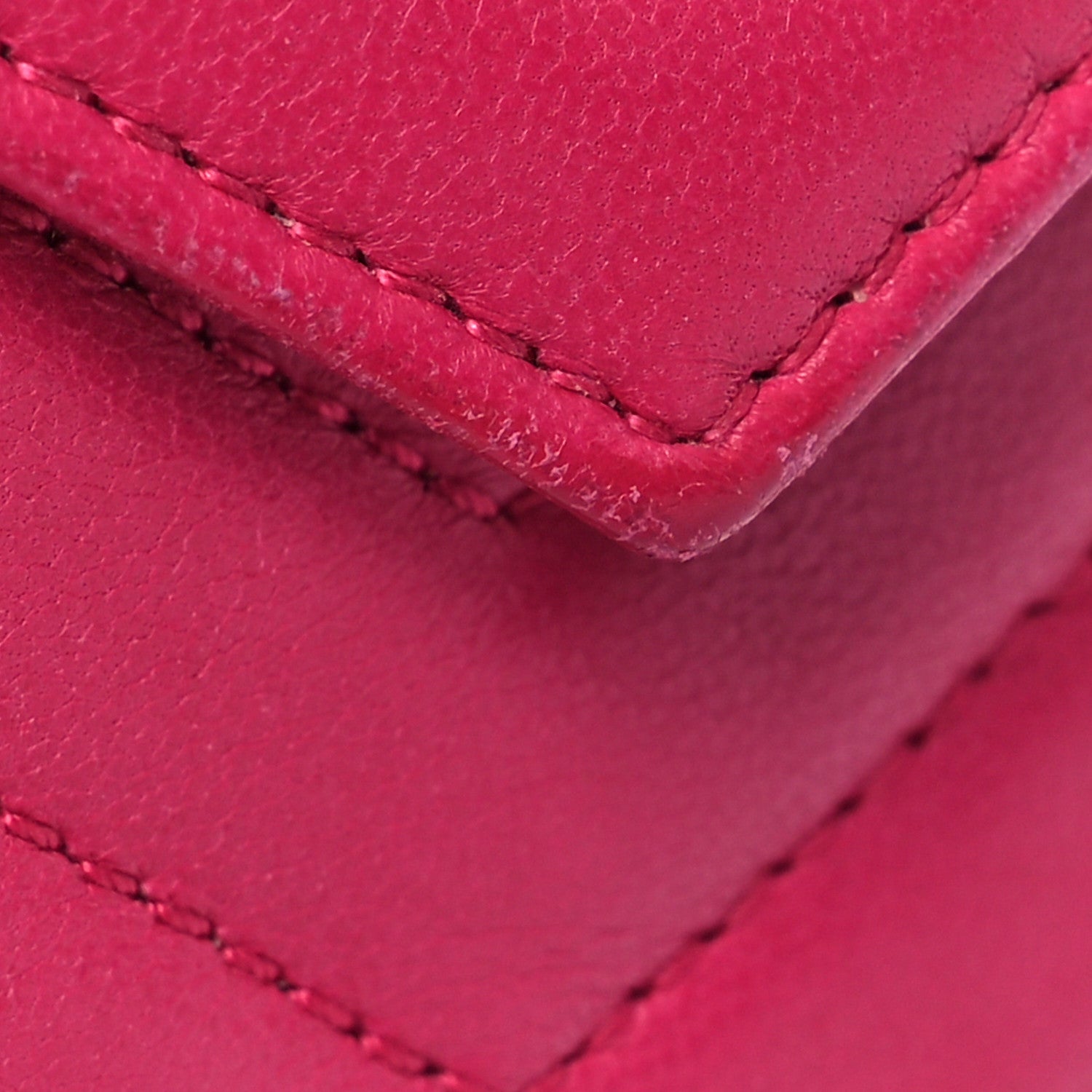 Saint Laurent Lambskin Quilted Double Flap Bag Pink 9 of 10