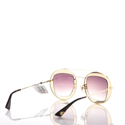 Gucci Sunglasses GG 0105S Gold 4 of 6