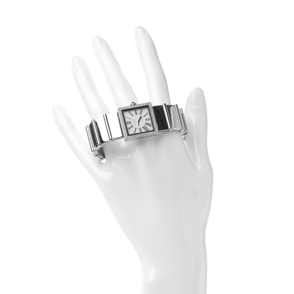 Chanel Stainless Steel Diamond 23mm Mademoiselle Quartz Watch 2 of 6