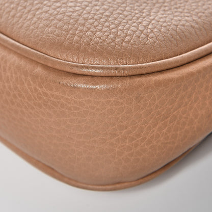 Gucci Pebbled Calfskin Medium Soho Flap Crossbody Camelia 12 of 14