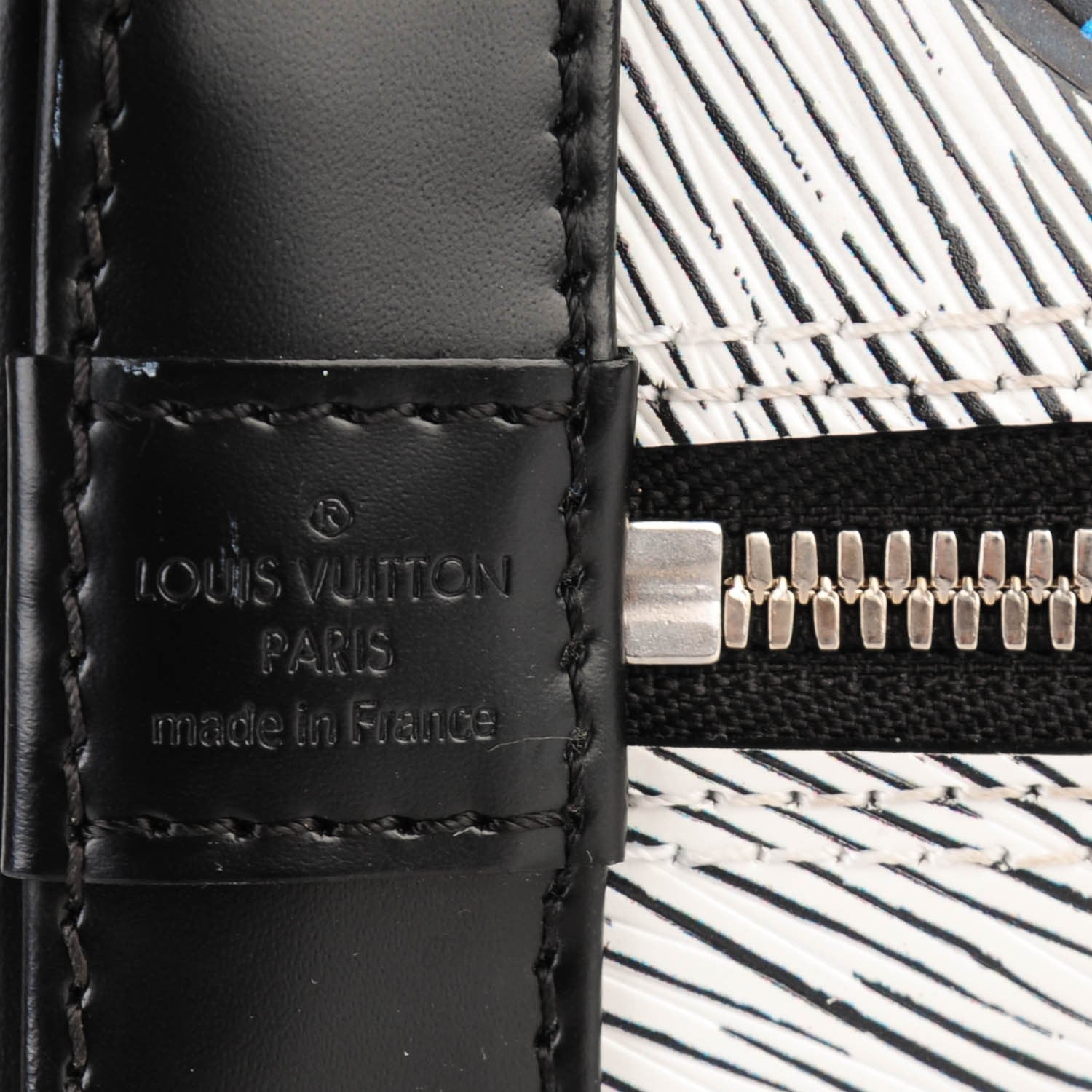Louis Vuitton Epi Azteque Alma BB White 6 of 7