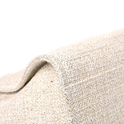 Chanel Lurex Boucle Large Deauville Tote White 9 of 14