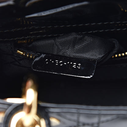 Christian Dior Patent Cannage Mini Lady Dior Black 6 of 11
