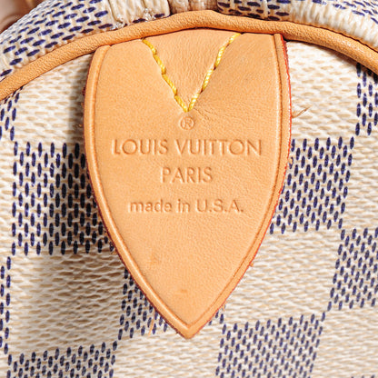 Louis Vuitton Damier Azur Speedy 35 6 of 7