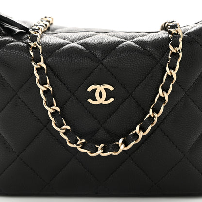Chanel Caviar Quilted Hobo Black 8 of 11