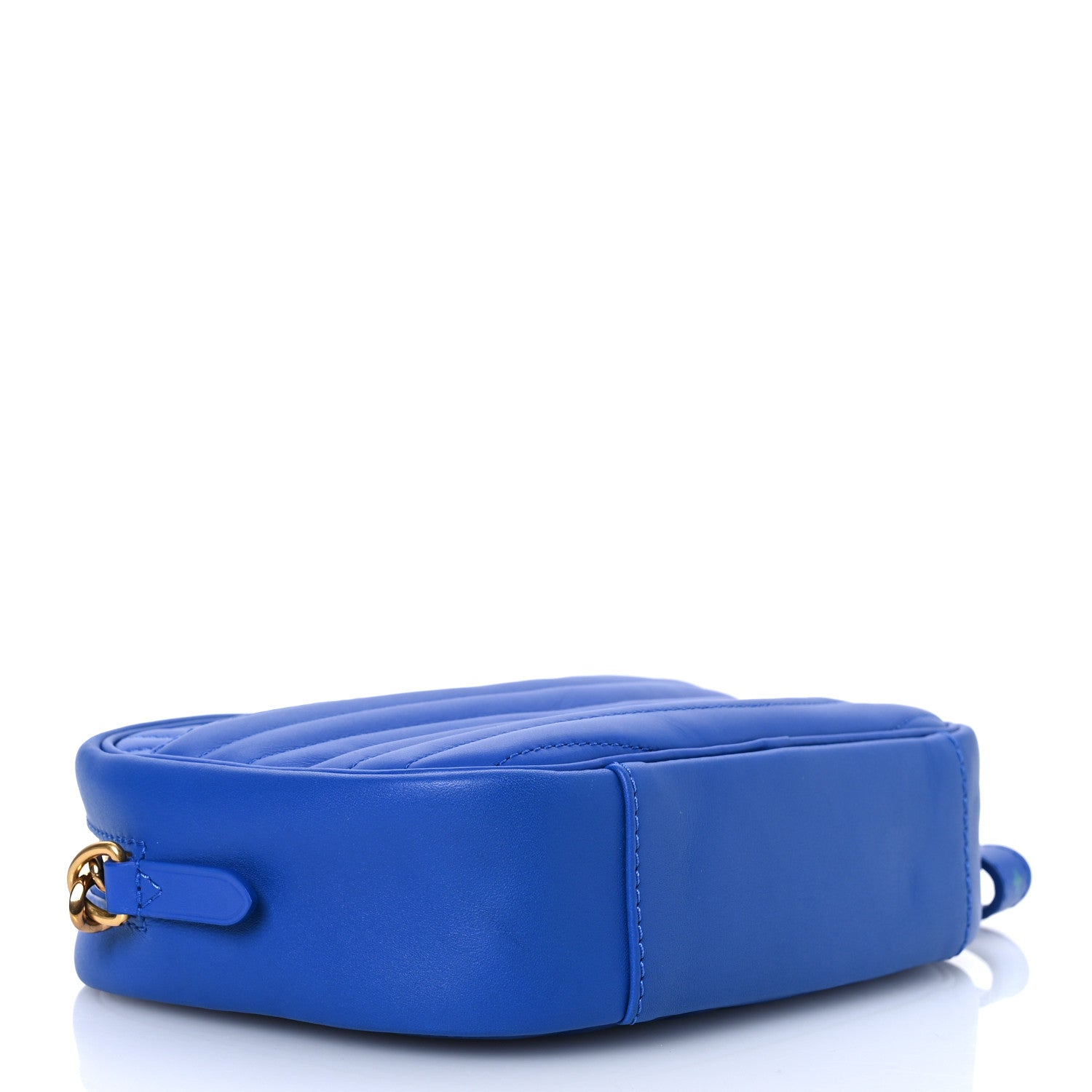 Louis Vuitton Calfskin New Wave Camera Bag Bleu Neon 4 of 12