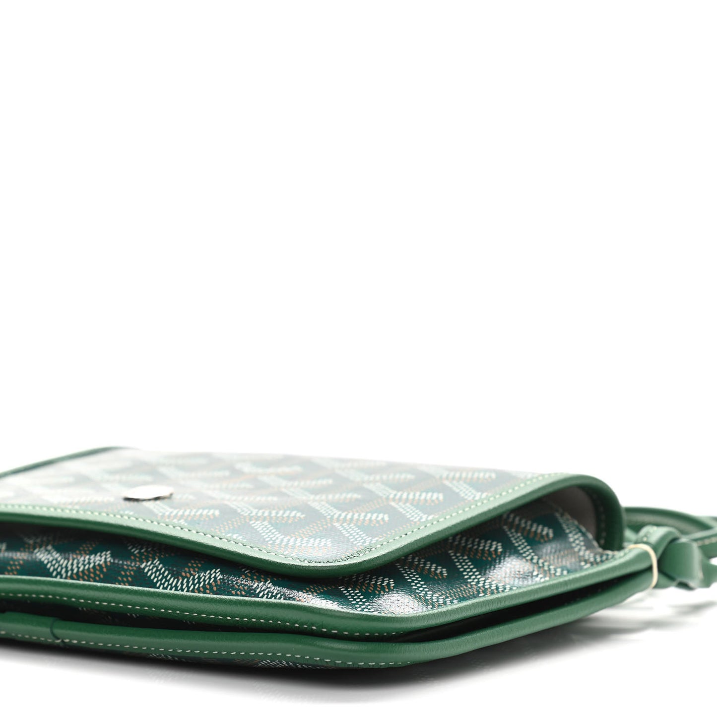 Goyardine Plumet Wallet Clutch Green