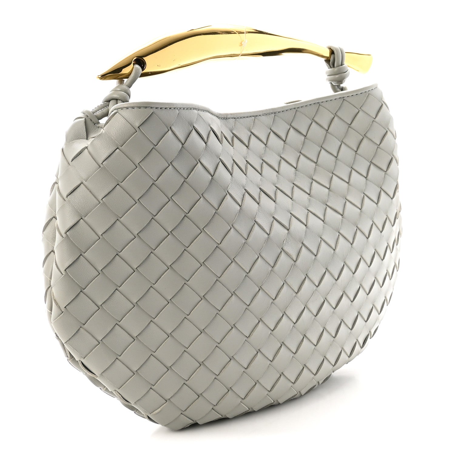 Bottega Veneta Nappa Intrecciato Sardine Bag Agate Grey 3 of 9