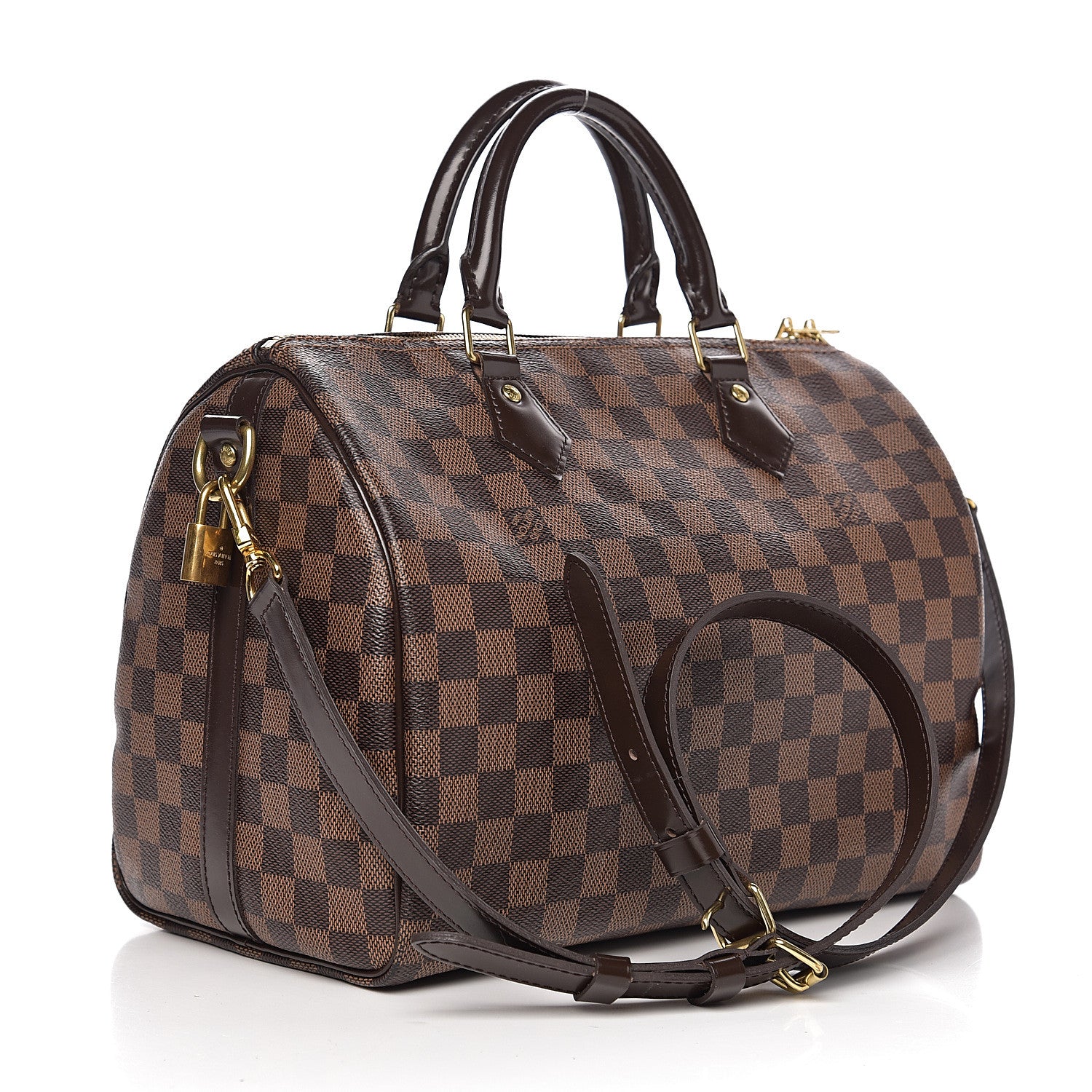 Louis Vuitton Damier Ebene Speedy Bandouliere 30 2 of 9
