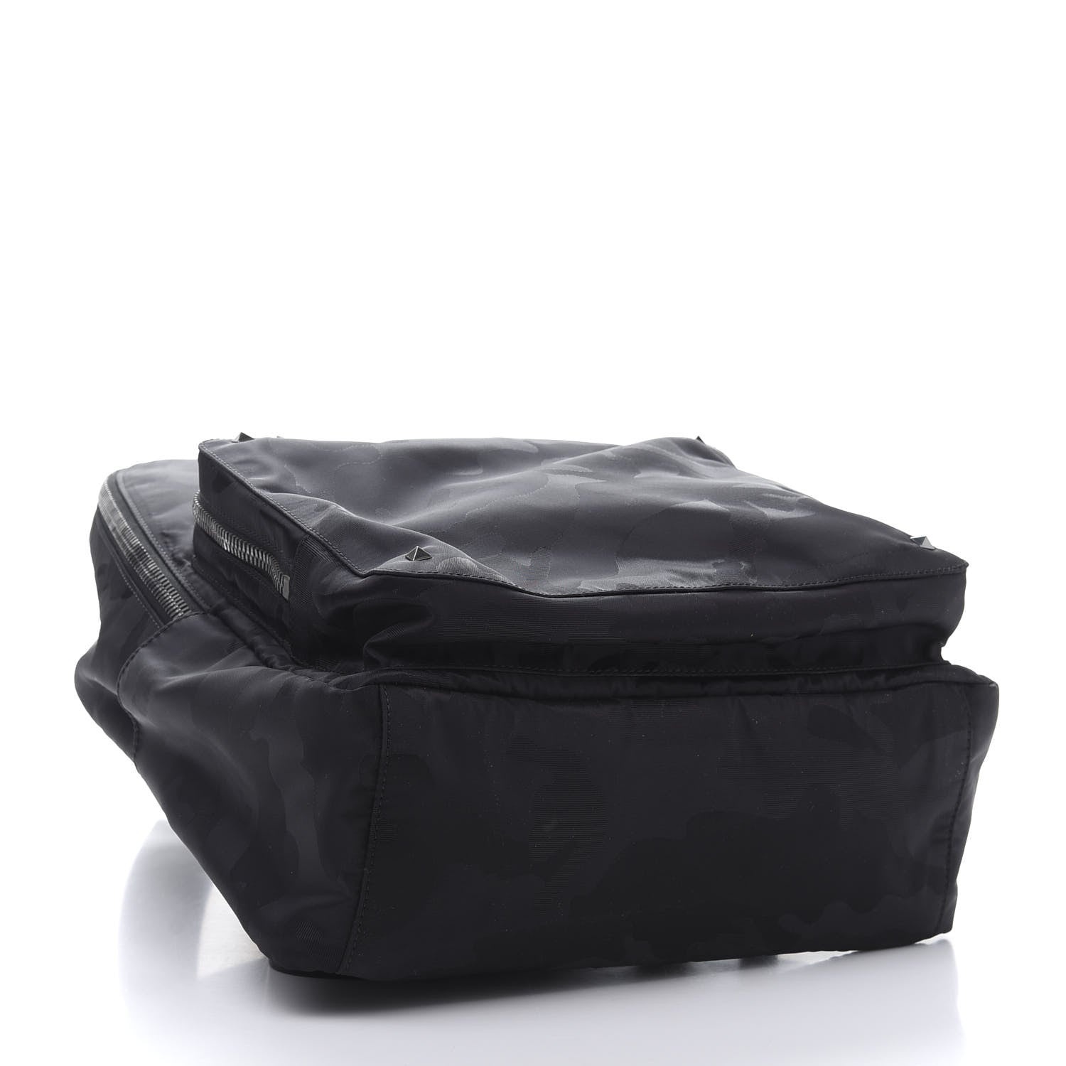 Valentino Garavani Nylon Camouflage Backpack Black 3 of 10