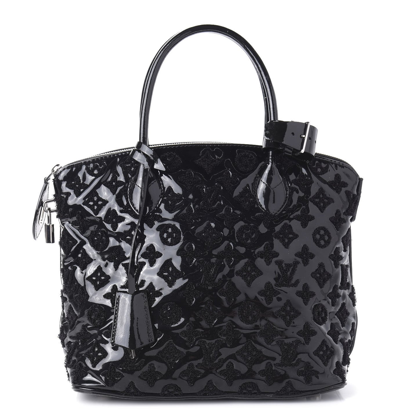 Patent Lambskin Fascination Lockit Vert Fonce
