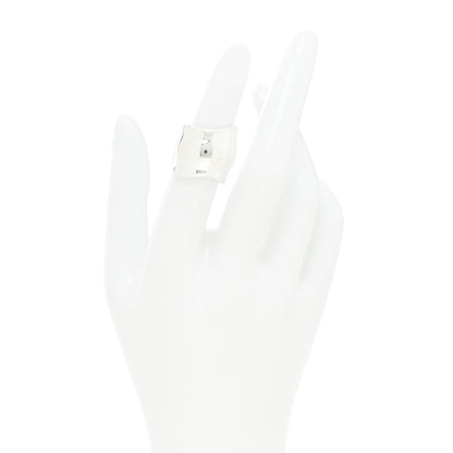 Tiffany Sterling Silver Elsa Peretti Bone Ring 49 4.75 2 of 4