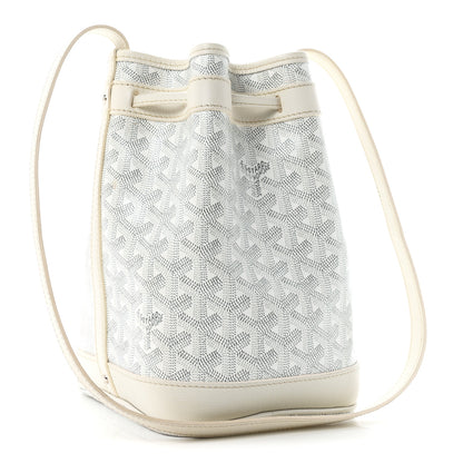 Goyard Goyardine Petit Flot Bucket Bag PM White 3 of 10