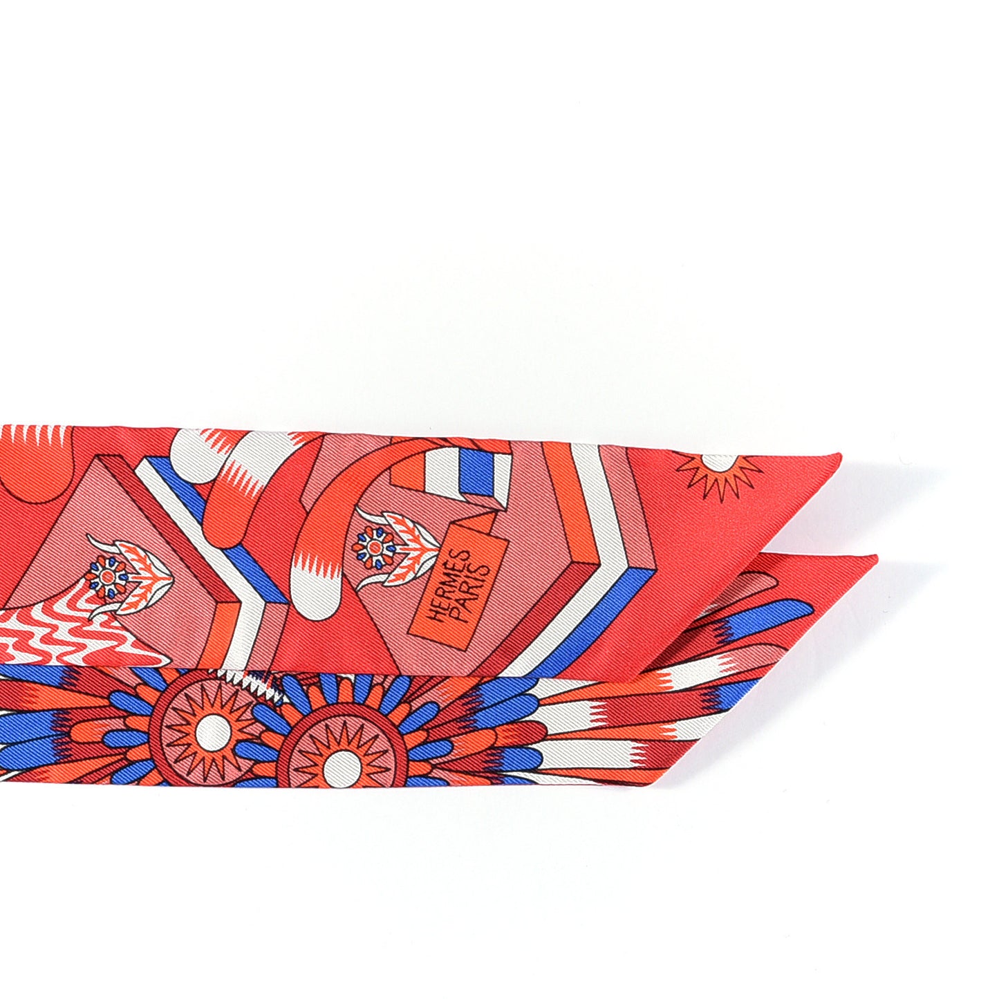 Silk La Source de Pegase Twilly Rouge Bleu Royal White
