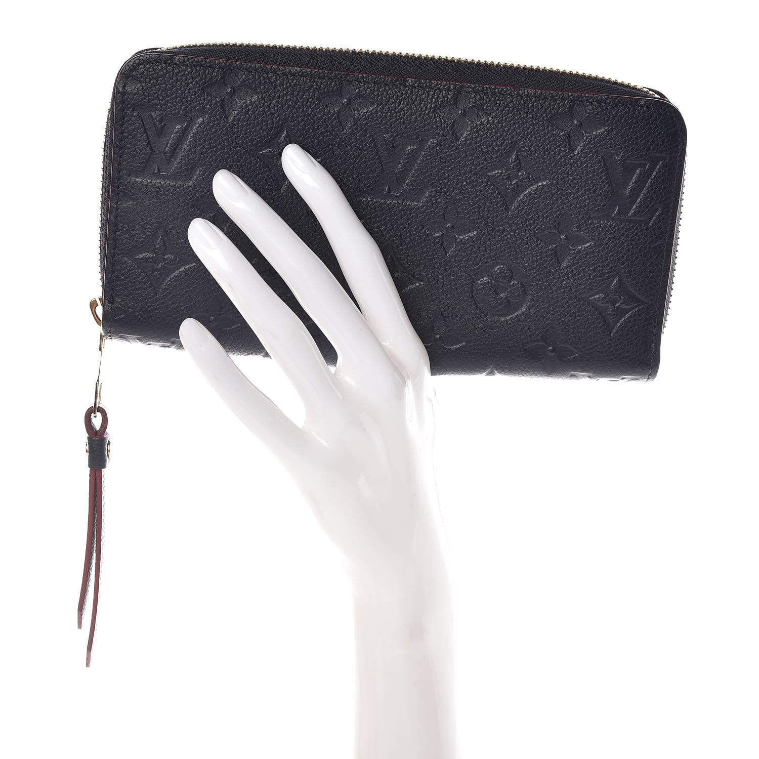 Louis Vuitton Empreinte Zippy Wallet Marine Rouge 2 of 8