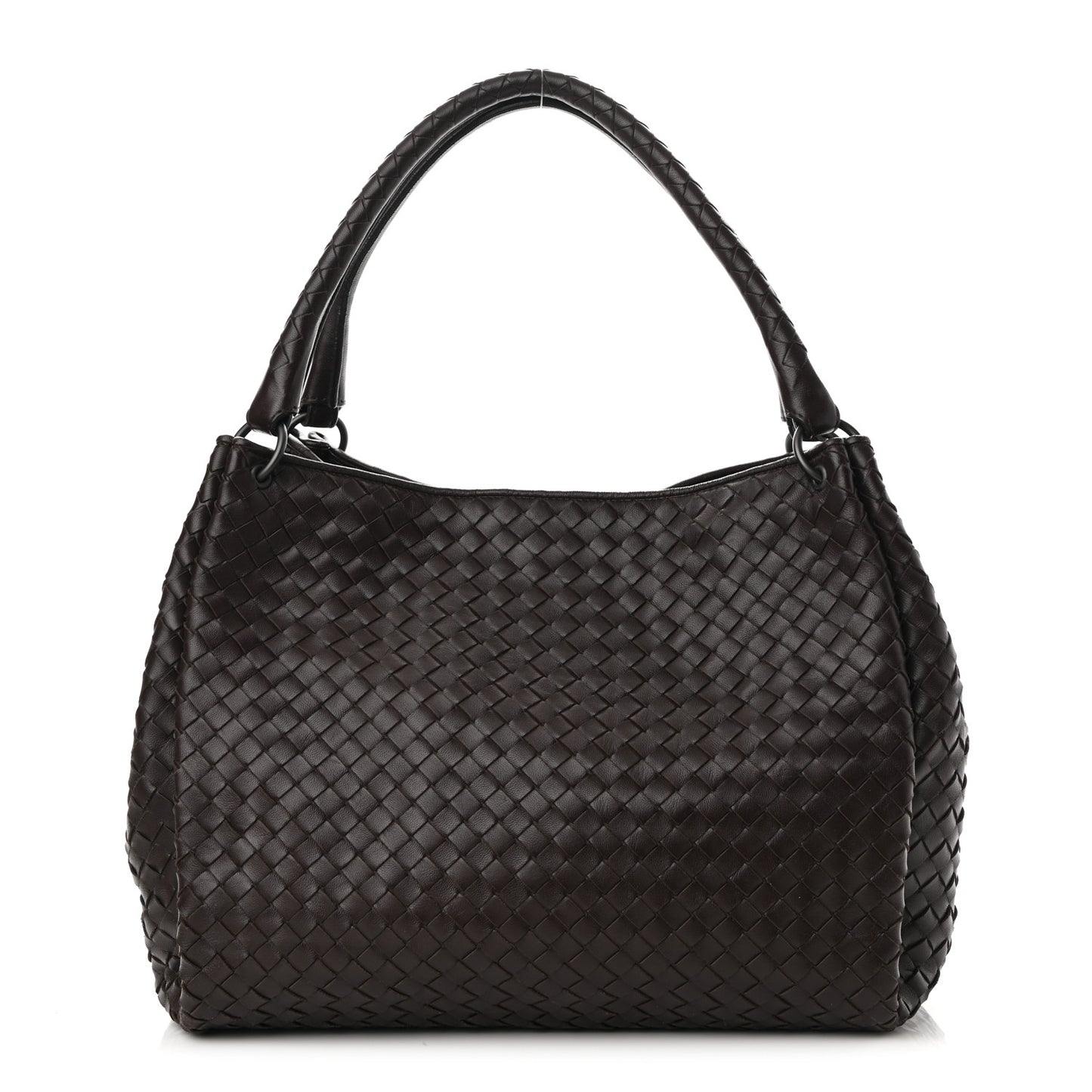 Nappa Intrecciato Parachute Bag Ebano