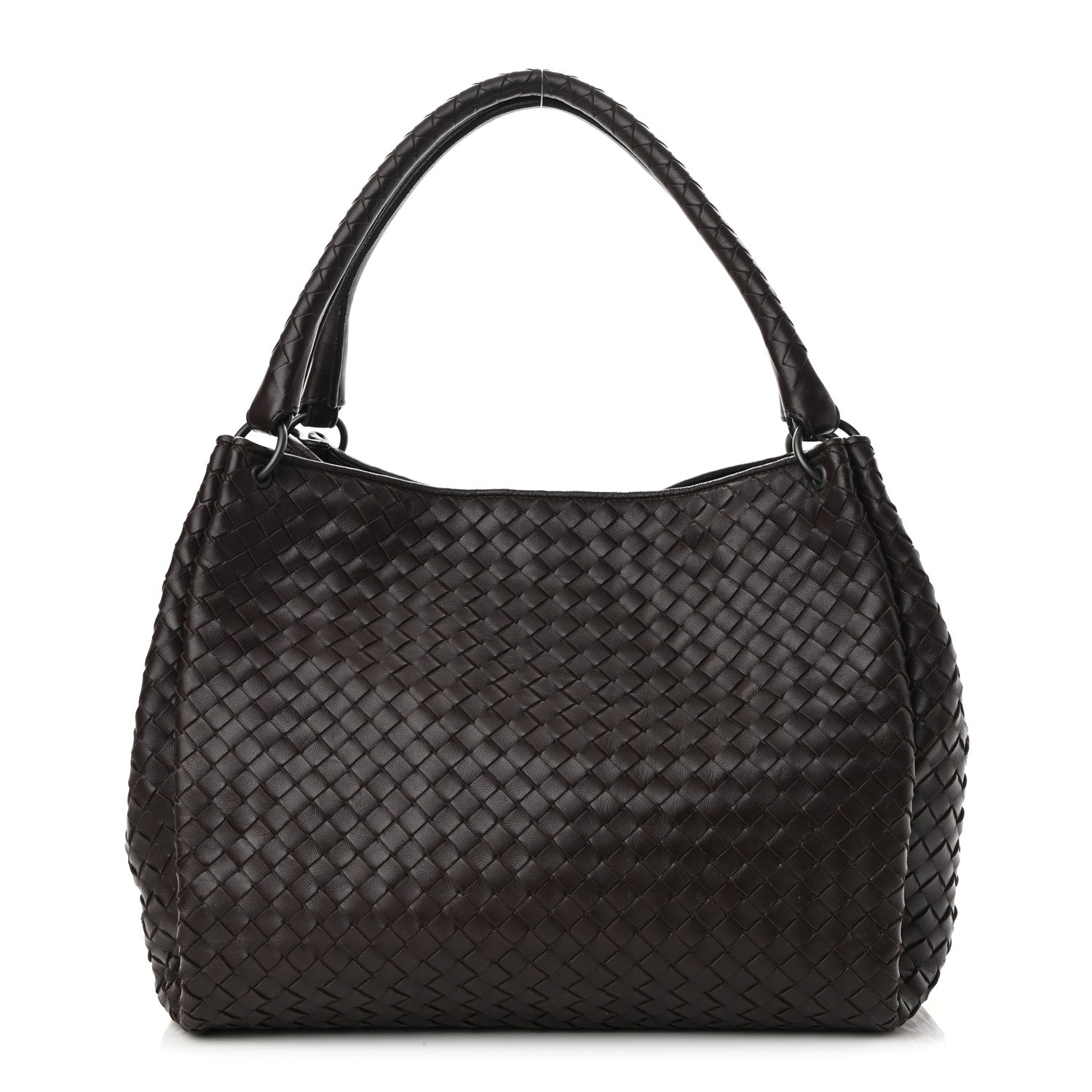 Bottega Veneta Nappa Intrecciato Parachute Bag Ebano 1 of 9