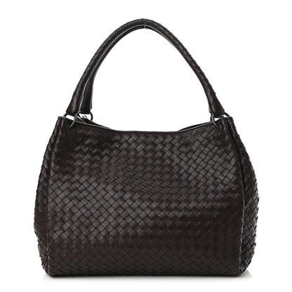 Bottega Veneta Nappa Intrecciato Parachute Bag Ebano 1 of 9