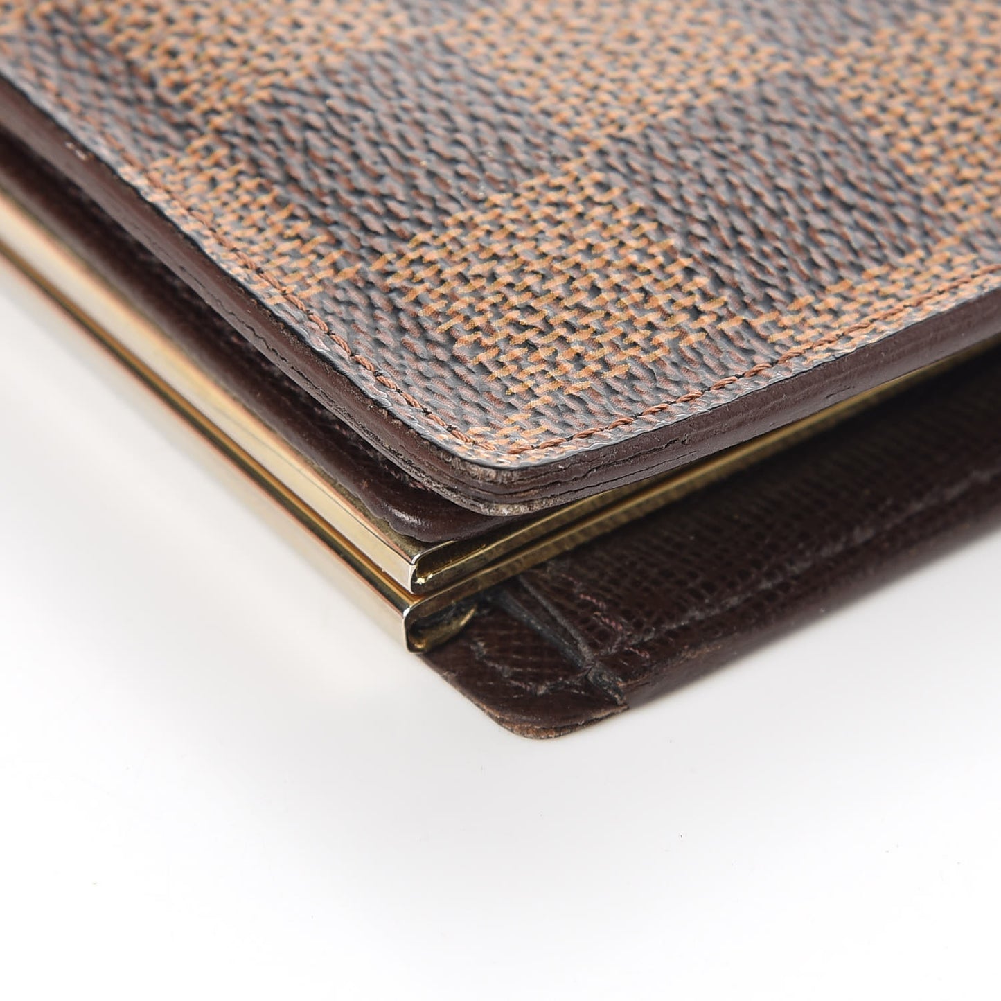 Damier Ebene Continental French Purse Wallet