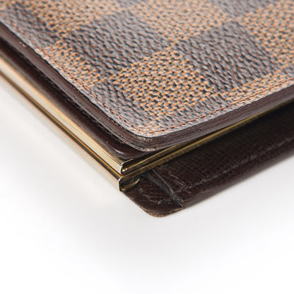 Louis Vuitton Damier Ebene Continental French Purse Wallet 16 of 19