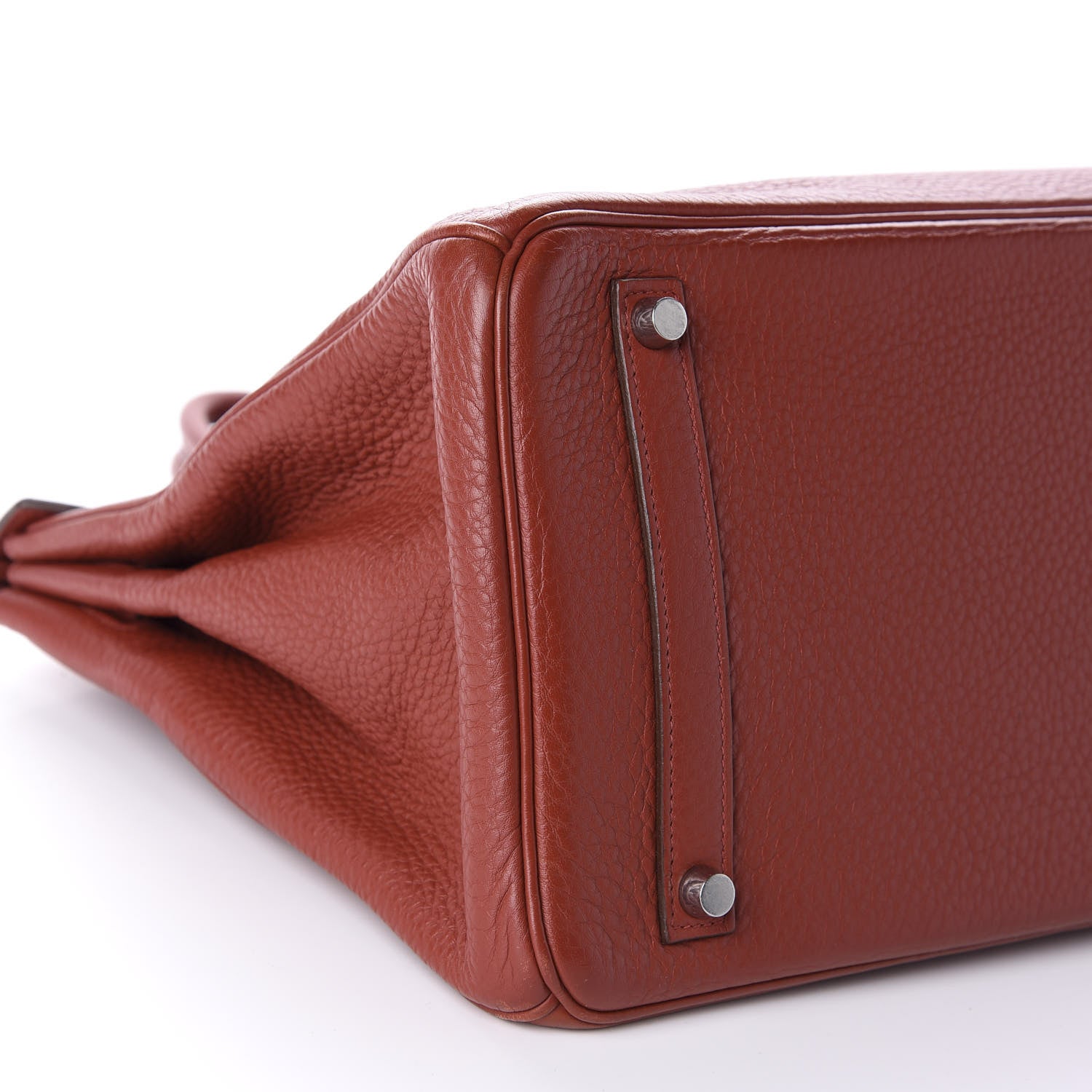 Hermes Taurillon Clemence Birkin 35 Brique 6 of 14
