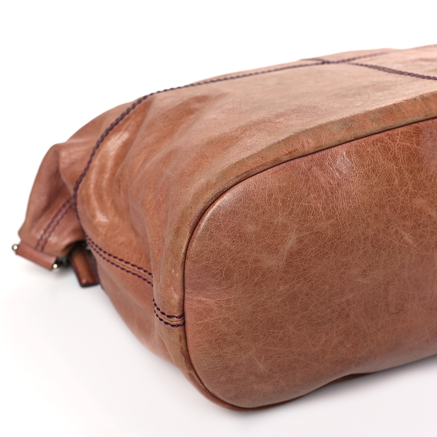Givenchy Wrinkled Lambskin Medium Nightingale Tan 7 of 12