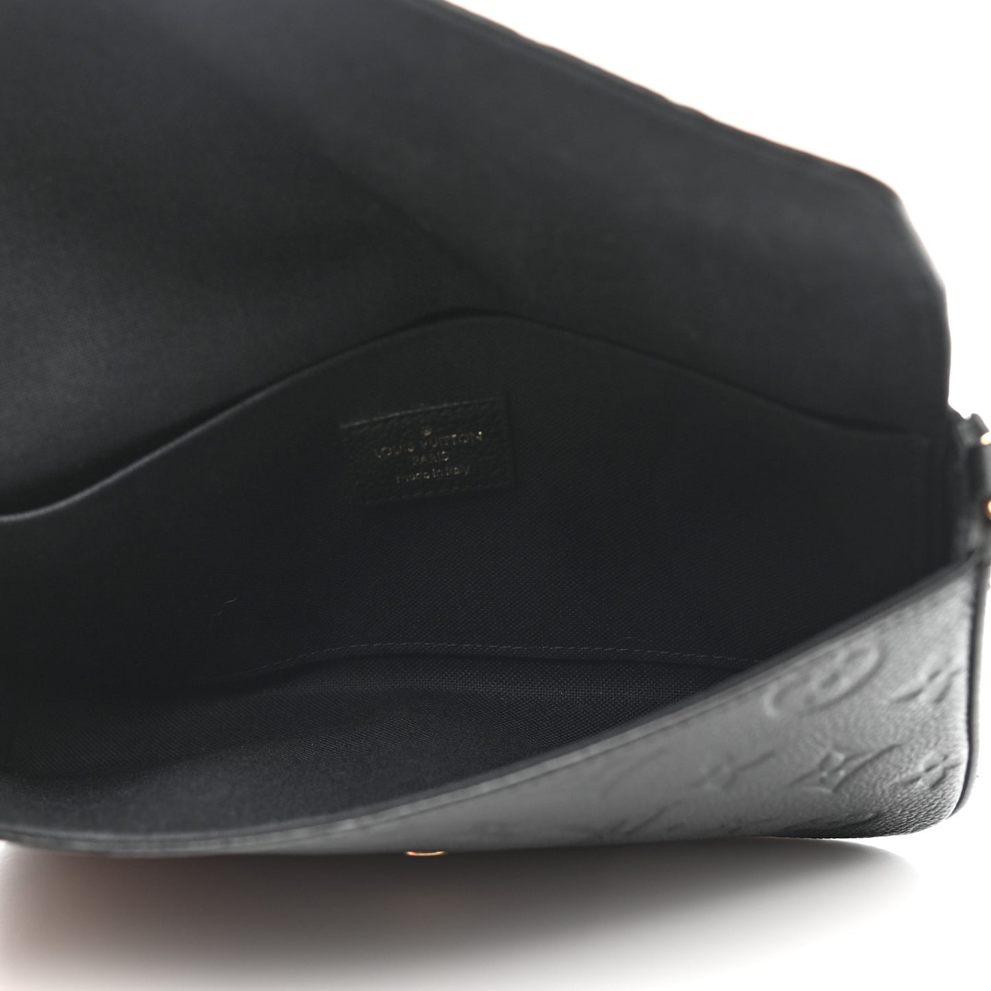 Empreinte Pochette Felicie Chain Wallet Black