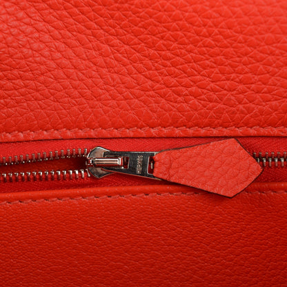 Hermes Togo Kelly Retourne 40 Capucine 20 of 24