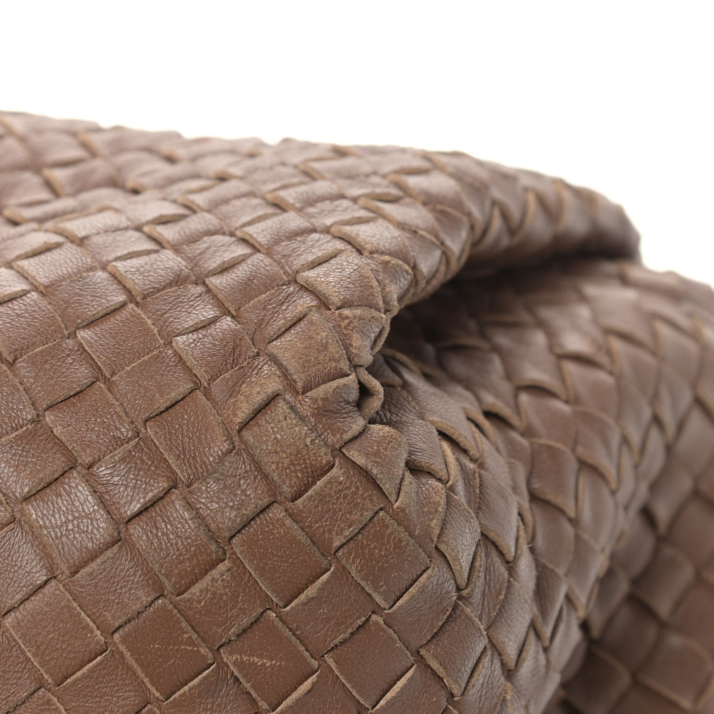 Nappa Intrecciato Parachute Bag Maple