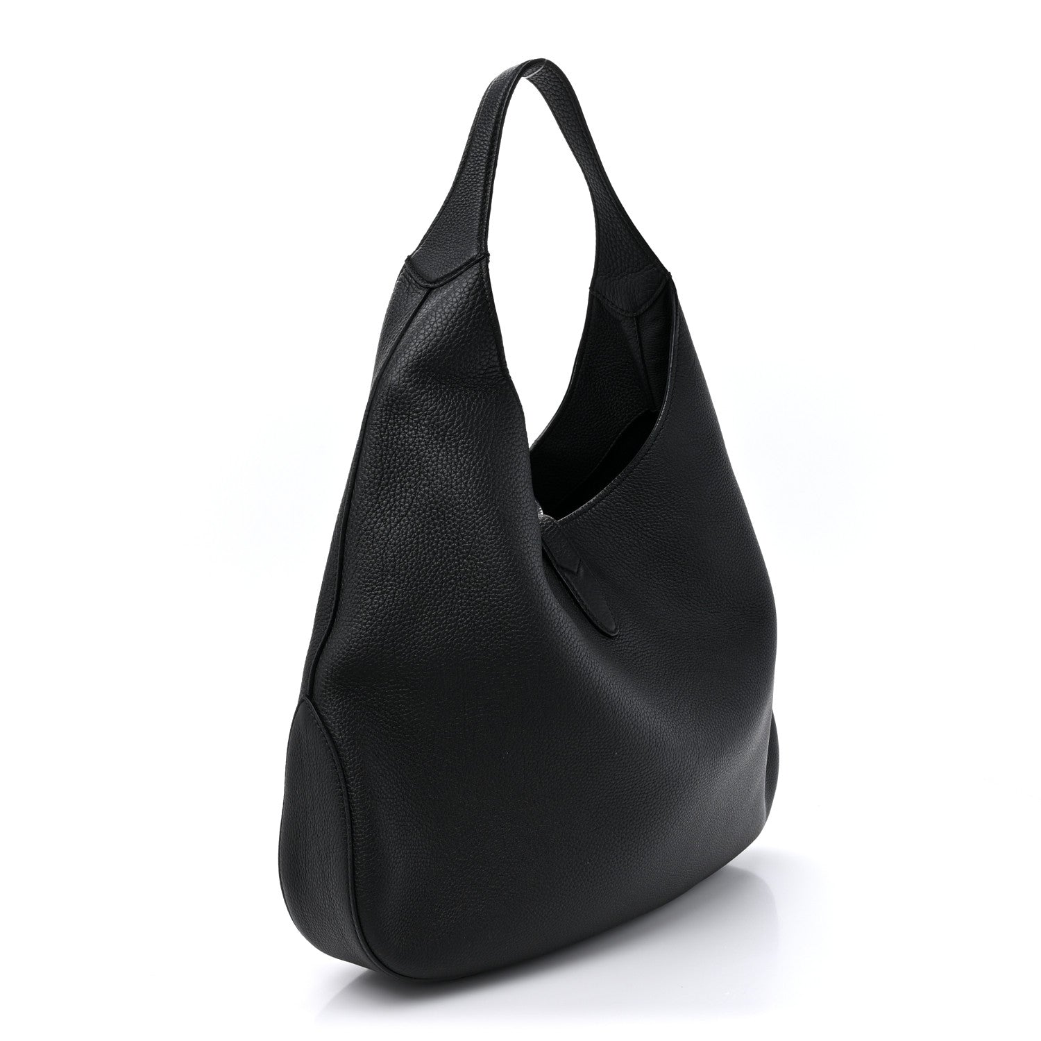 Gucci Soft Grained Calfskin Large Jackie Hobo Black 4 of 14