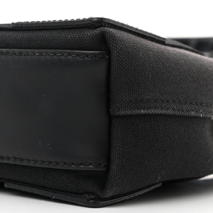 Balenciaga Cotton Canvas Calfskin Navy Cabas XS Black 13 of 13
