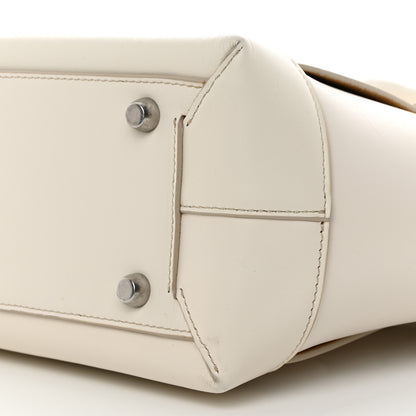 Bottega Veneta Calfskin Maxi Intrecciato Medium Arco White 10 of 12