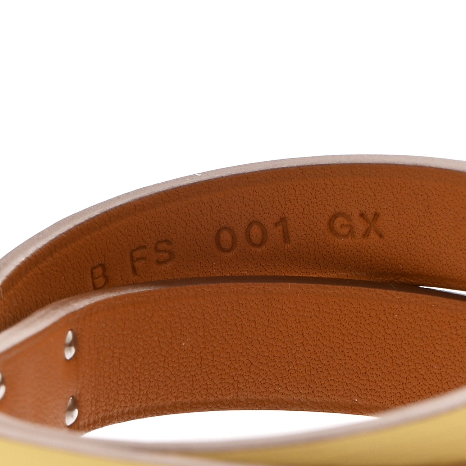Hermes Swift Mini Kelly Double Tour Bracelet T3 Jaune Poussin 5 of 8