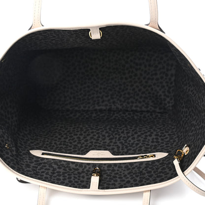 Louis Vuitton Monogram Giant Wild At Heart Neverfull MM Creme 4 of 4