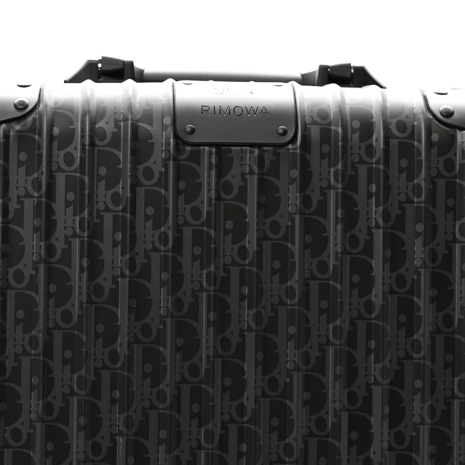 Christian Dior X RIMOWA Aluminum Gradient Original Cabin Luggage Black 6 of 12