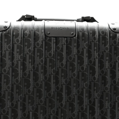 Christian Dior X RIMOWA Aluminum Gradient Original Cabin Luggage Black 6 of 12