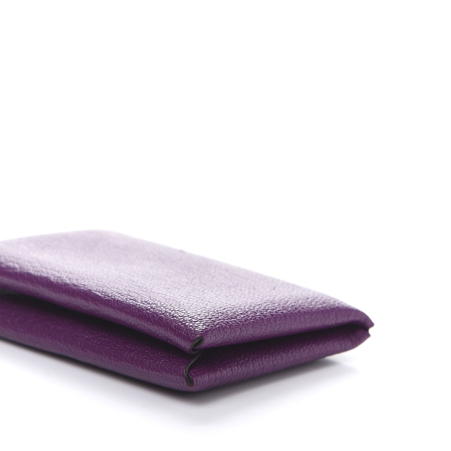 Hermes Chevre Mysore Calvi Card Case Anemone 8 of 10