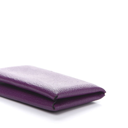 Hermes Chevre Mysore Calvi Card Case Anemone 8 of 10