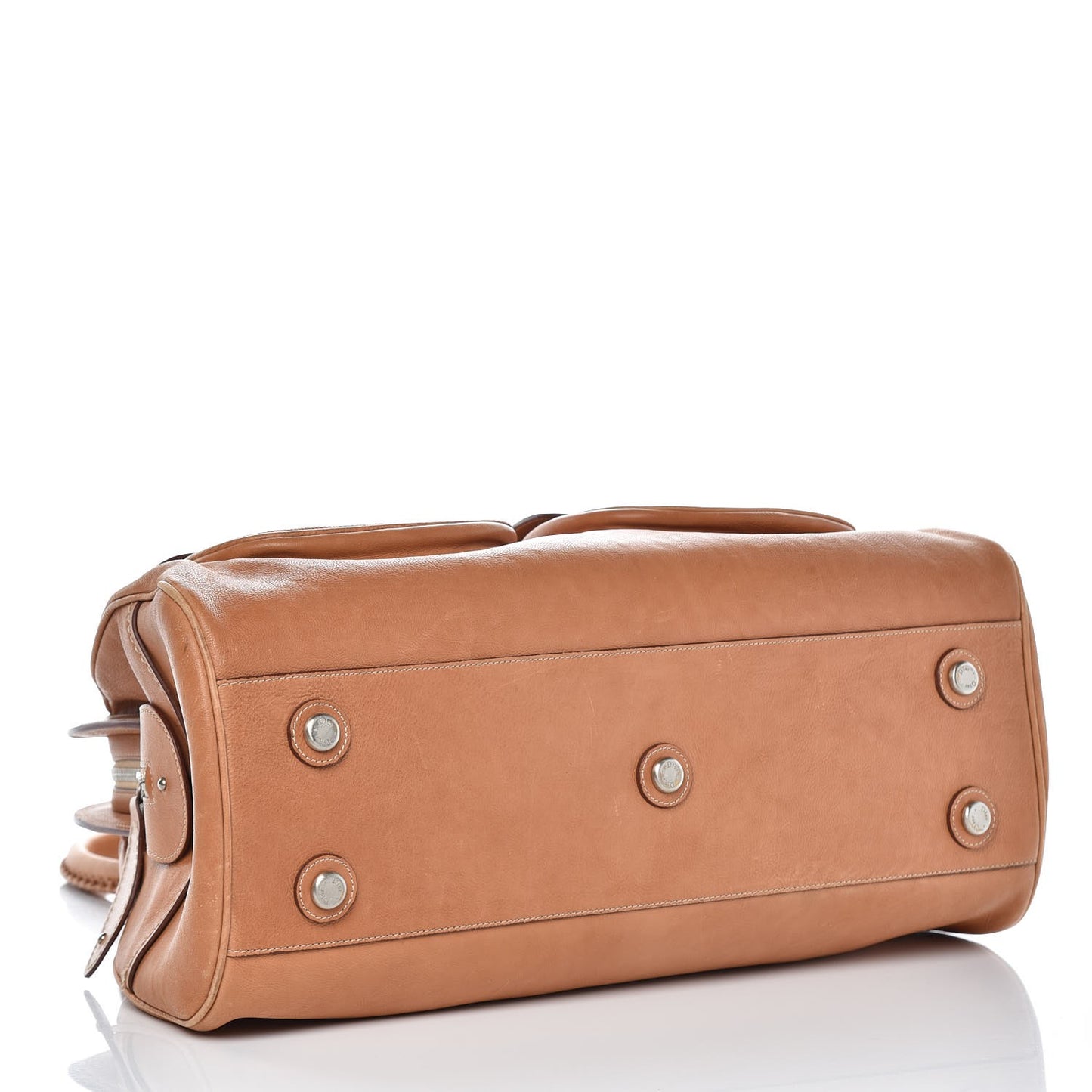 Calfskin Saddle Bowler Tan