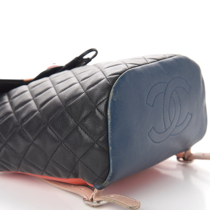 Chanel Lambskin Quilted Small Cuba Urban Spirit Backpack Black 5 of 9