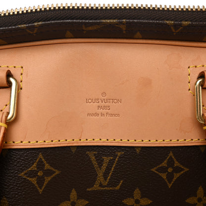 Louis Vuitton Monogram Alize 2 Compartment Luggage Travel Bag 6 of 39