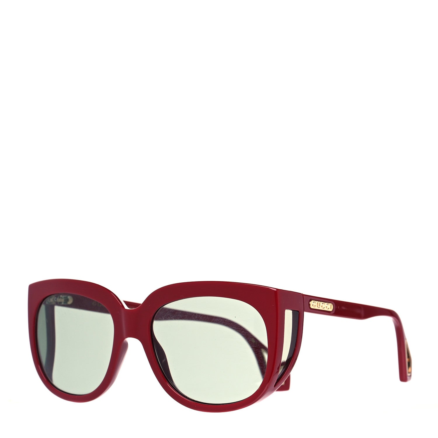 Gucci Square Frame GG0468S Sunglasses Red 1 of 7