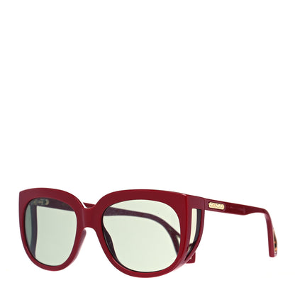 Gucci Square Frame GG0468S Sunglasses Red 1 of 7