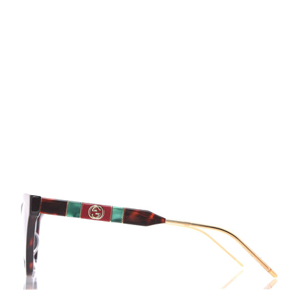 Gucci Acetate Cat Eye GG0597S Sunglasses Havana 2 of 8
