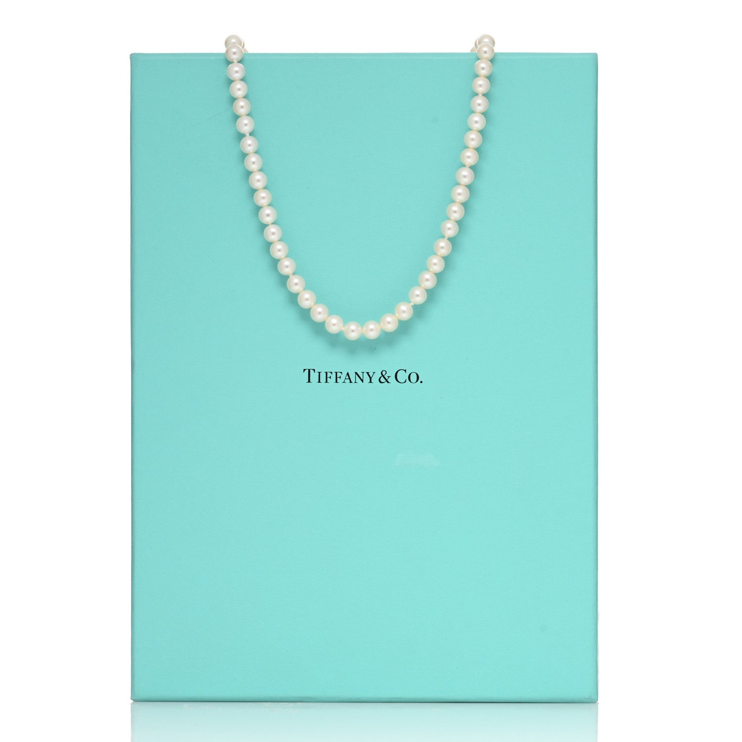 Tiffany Sterling Silver Freshwater Pearl 6-7mm Ziegfeld Necklace 4 of 4